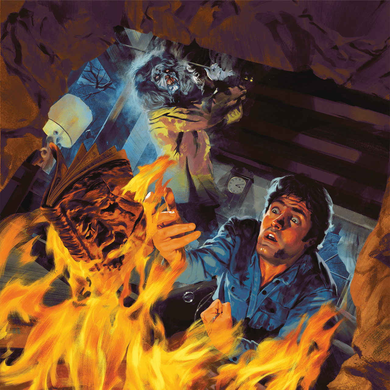 Art from The Evil Dead Magic Secret Lair